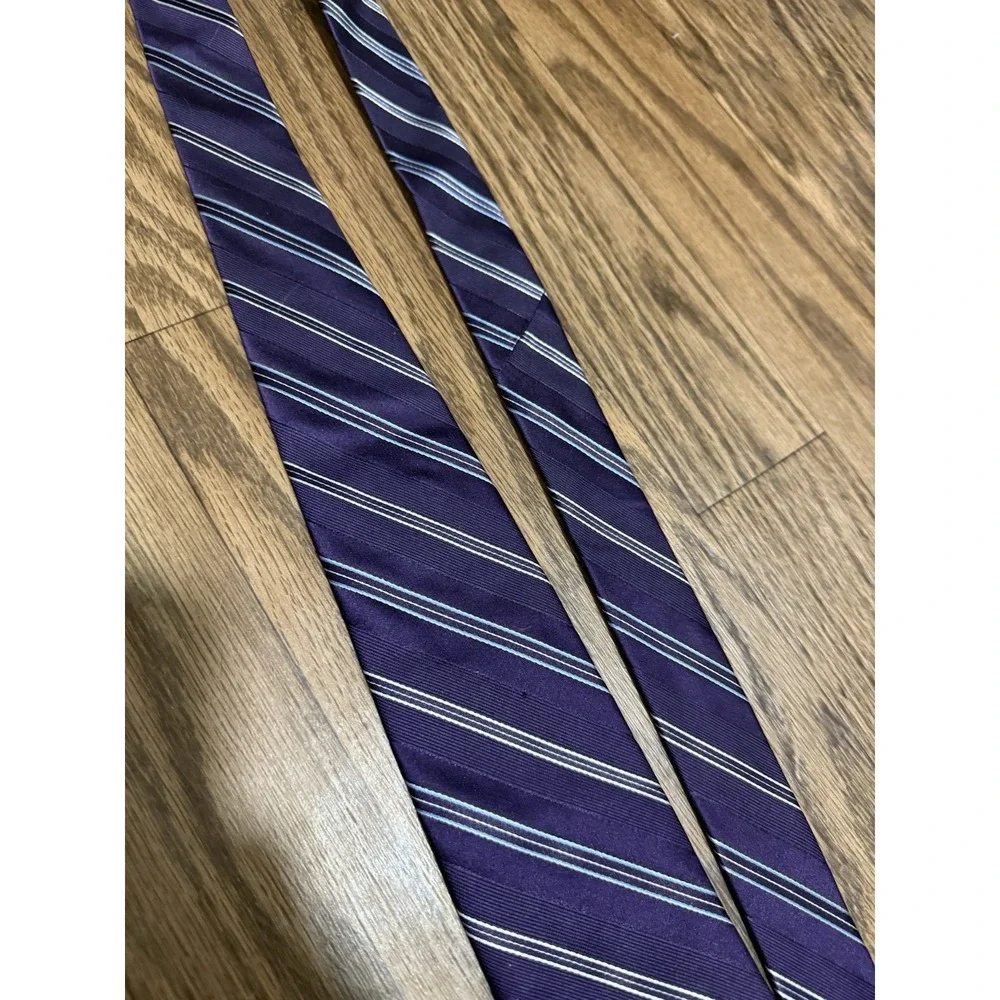 Brooks Brothers 346 Silk Tie Purple Striped NEW WITH‎ TAGS